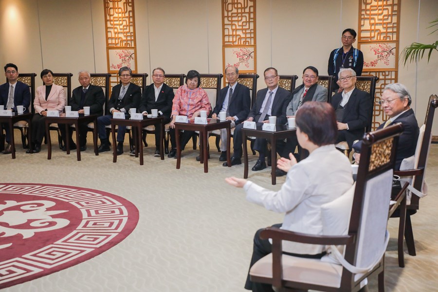 「社團法人對外關係協會」令狐榮達會長偕理監事等幹部 蒞府拜會