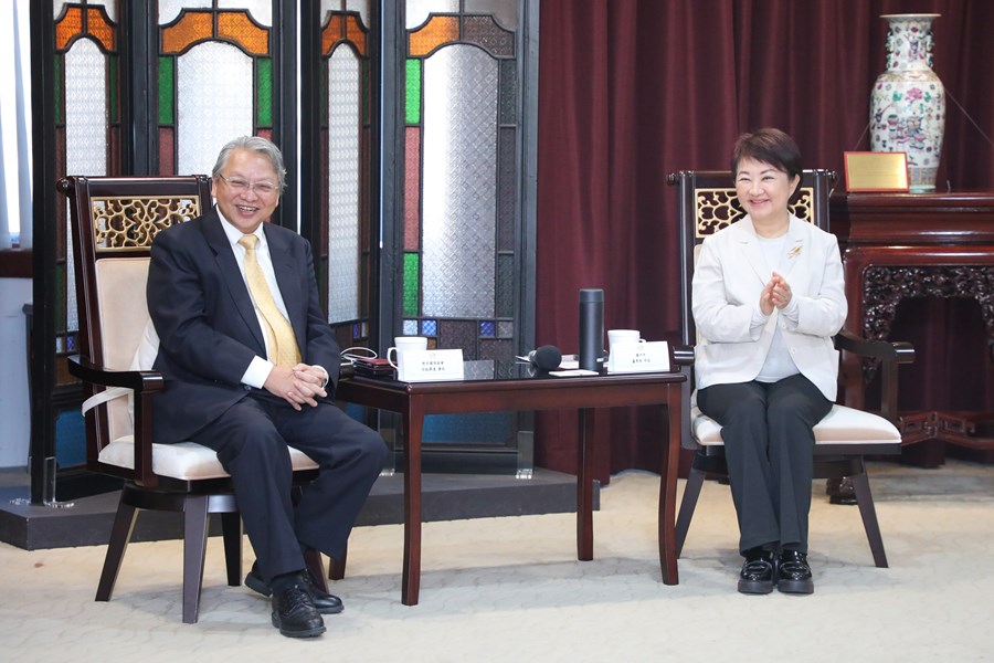 「社團法人對外關係協會」令狐榮達會長偕理監事等幹部 蒞府拜會