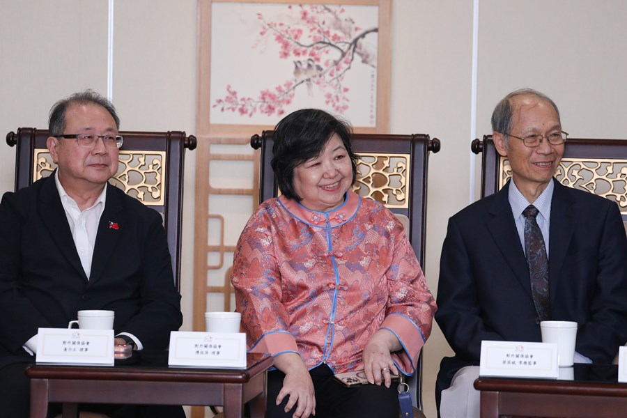 「社團法人對外關係協會」令狐榮達會長偕理監事等幹部 蒞府拜會