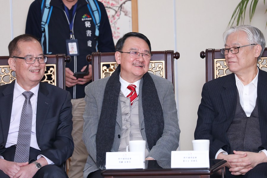 「社團法人對外關係協會」令狐榮達會長偕理監事等幹部 蒞府拜會