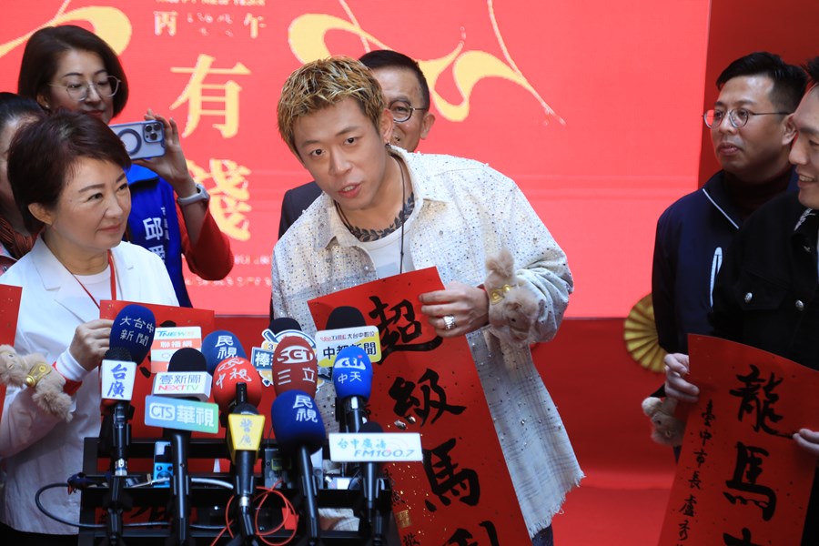 115年迎新揮毫贈春聯活動記者會--TSAI (18)