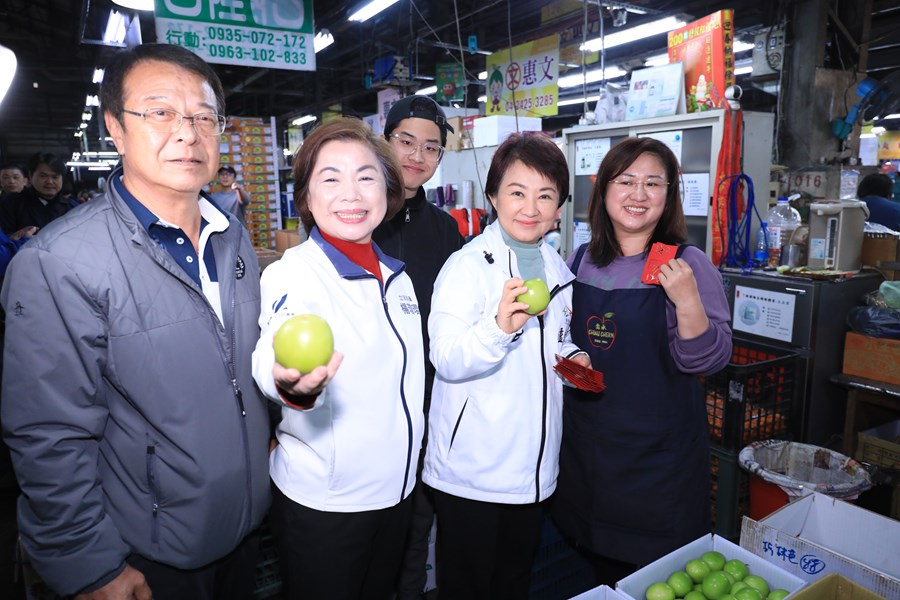 盧市長春節前視察果菜批發市場--TSAI (9)