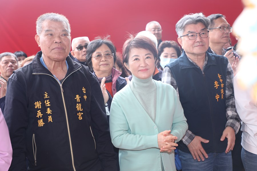 「青龍宮」贈匾儀式