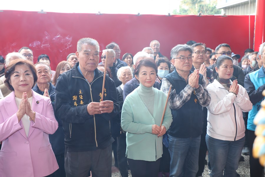 「青龍宮」贈匾儀式