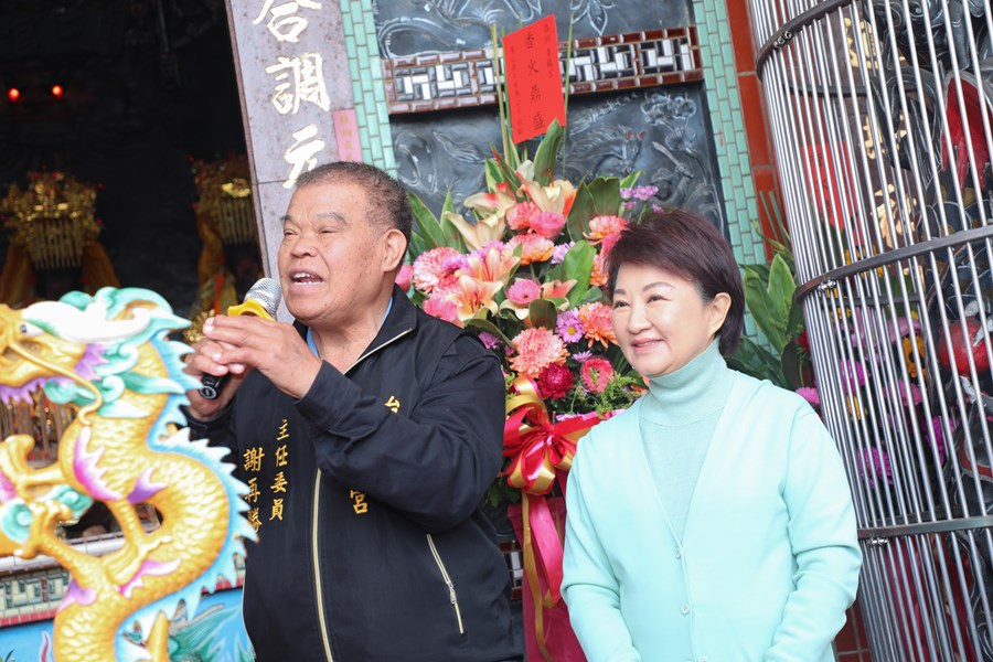 「青龍宮」贈匾儀式