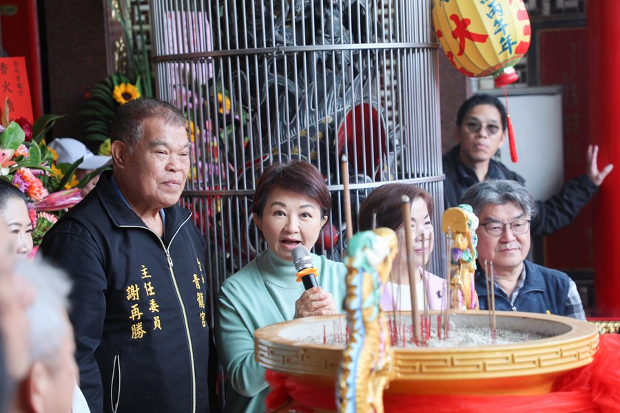 「青龍宮」贈匾儀式