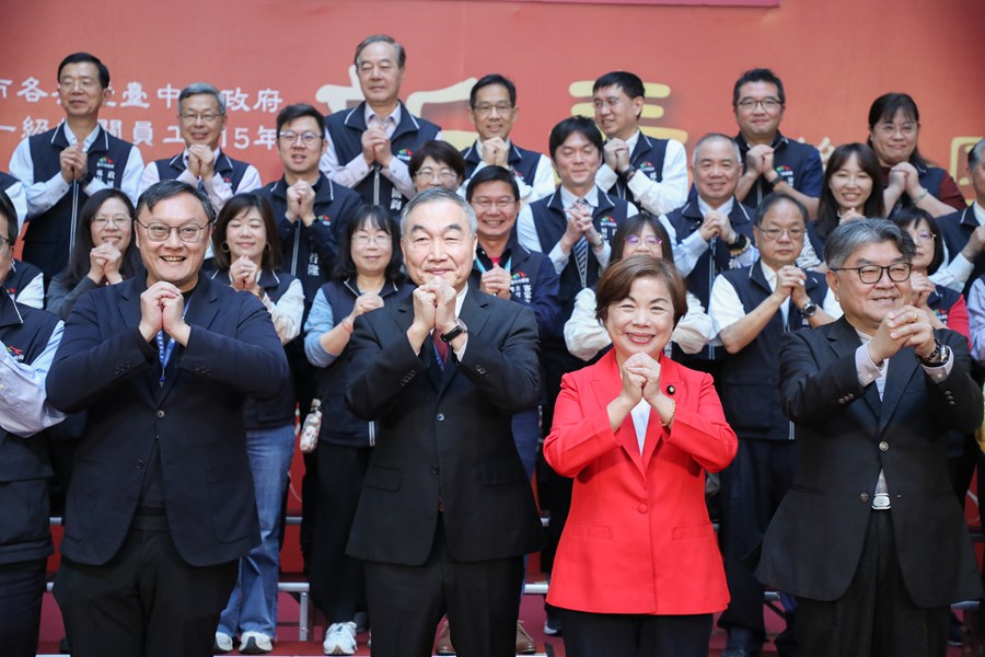 台中市各界暨台中市政府所屬一級機關員工新春聯合團拜