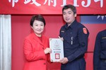 市長表揚榮獲好人好事楷模優秀員警