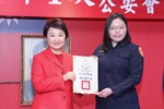 市長表揚榮獲好人好事楷模優秀員警