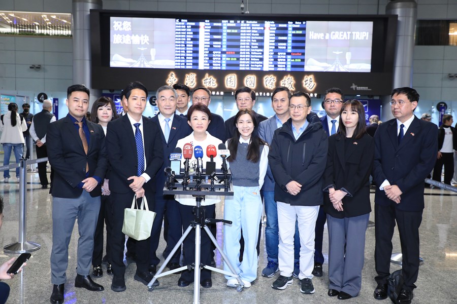 市長出訪美國在桃園機場行前說明--TSAI (4)
