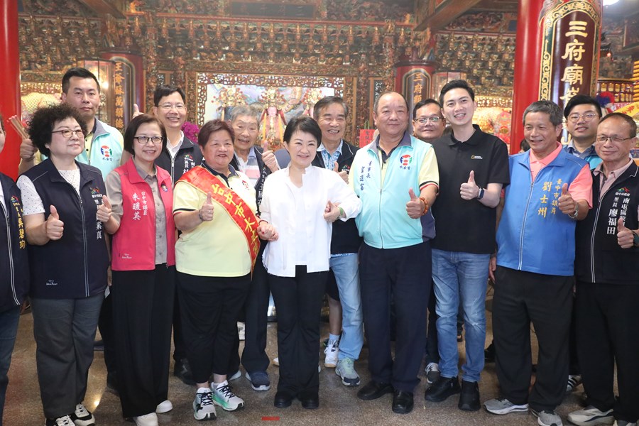 財團法人台中市水安宮恭祝五路財神聖誕千秋祝壽典禮暨贈匾儀式