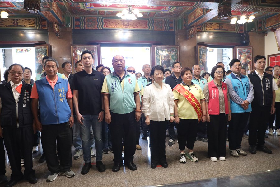 財團法人台中市水安宮恭祝五路財神聖誕千秋祝壽典禮暨贈匾儀式