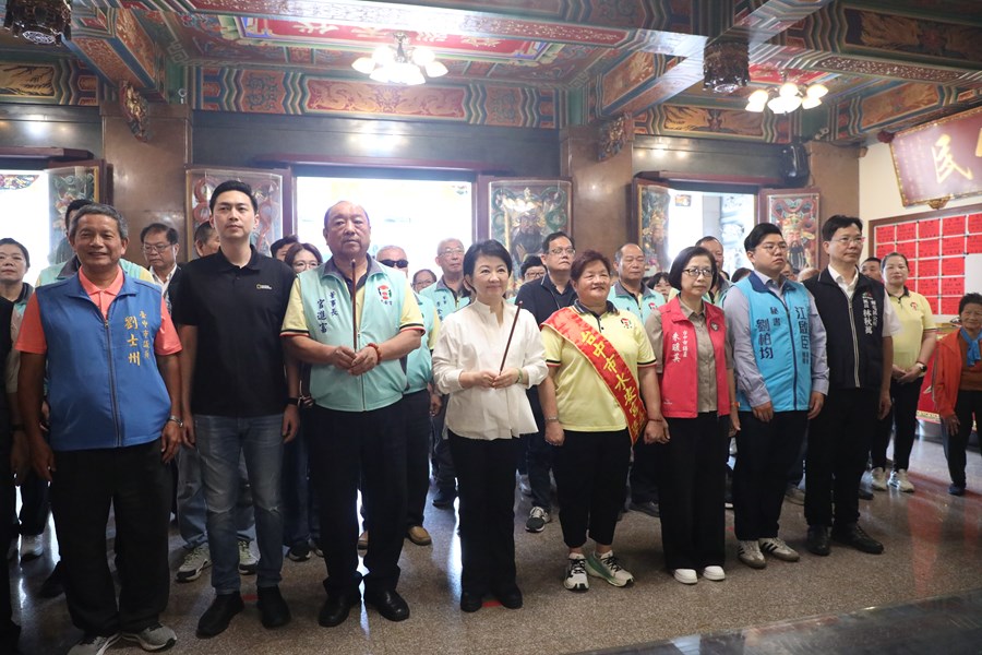 財團法人台中市水安宮恭祝五路財神聖誕千秋祝壽典禮暨贈匾儀式