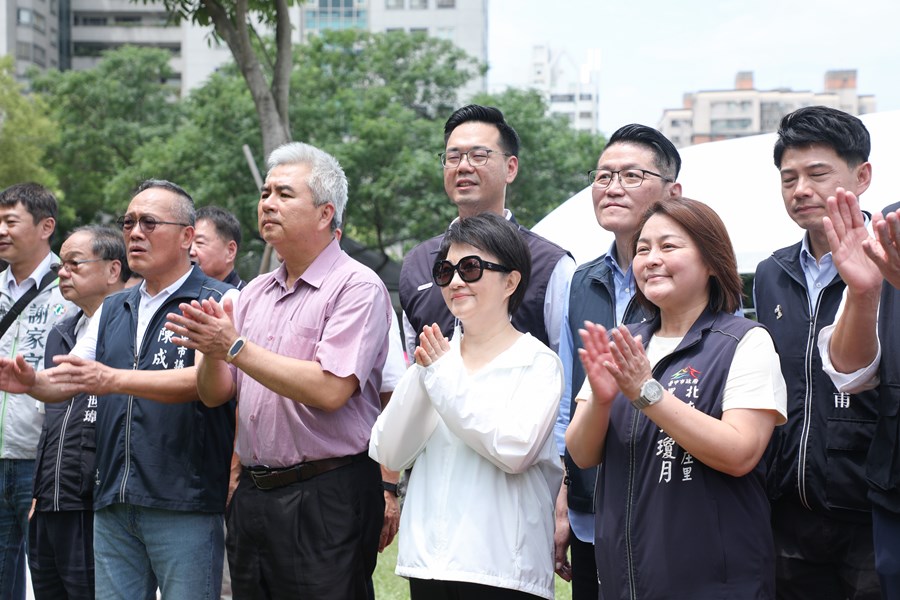 北屯區敦化公園地下停車場新建工程上梁典禮