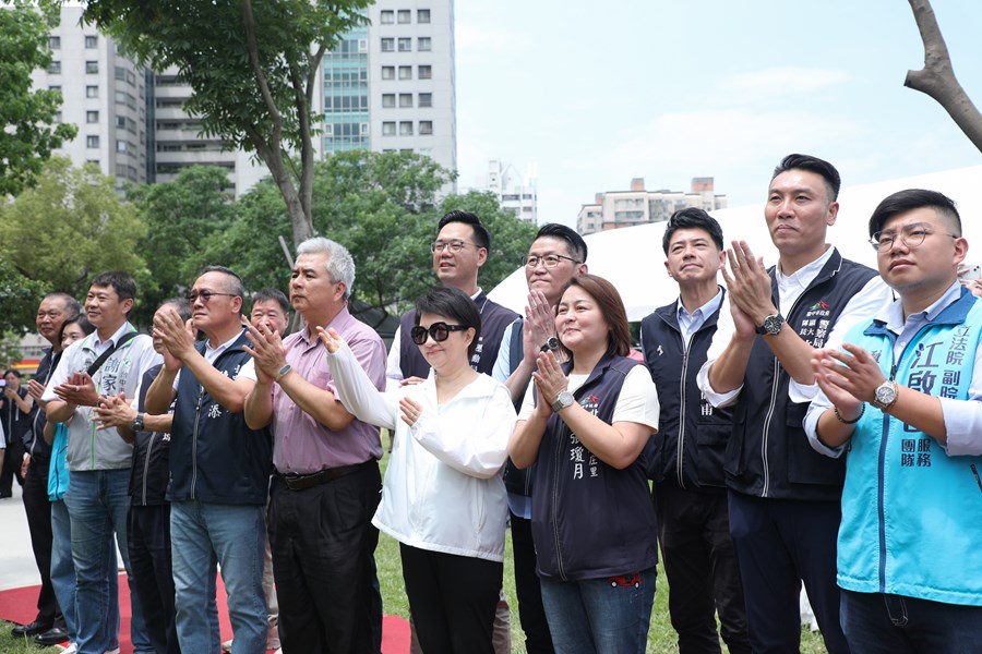 北屯區敦化公園地下停車場新建工程上梁典禮