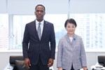 海地共和國駐中華民國大使館潘恩大使一行蒞府拜會