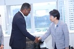 海地共和國駐中華民國大使館潘恩大使一行蒞府拜會