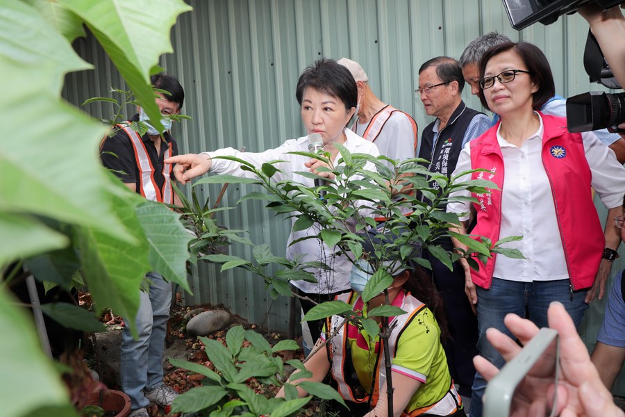 臺中NO鼠‧全市大掃除市長視察南屯里活動中心
