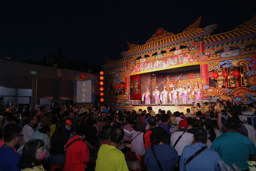 梧棲朝元宮台中媽祖國際觀光文化節宮廟風華匯演暨贈匾儀式