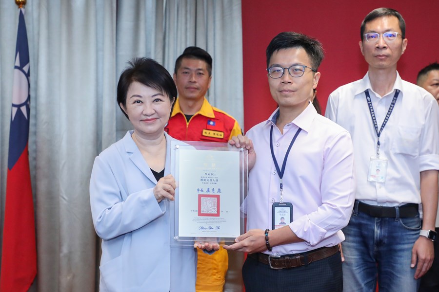 市長表揚台中市政府115年度模範公務人員