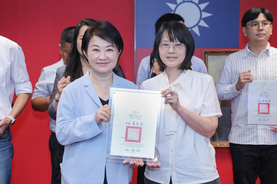 市長表揚台中市政府115年度模範公務人員