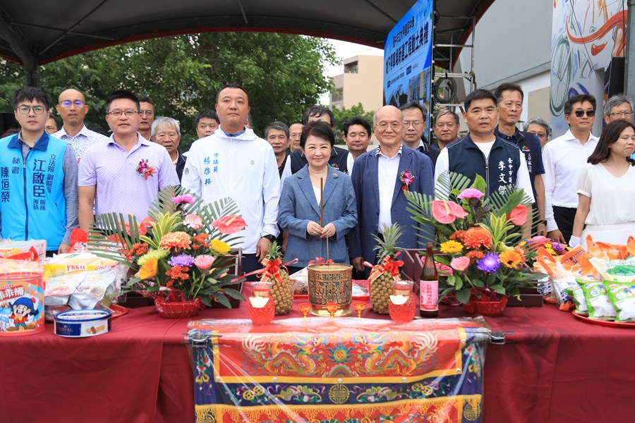 大甲國中地下停車場新建工程動土典禮--TSAI (3)