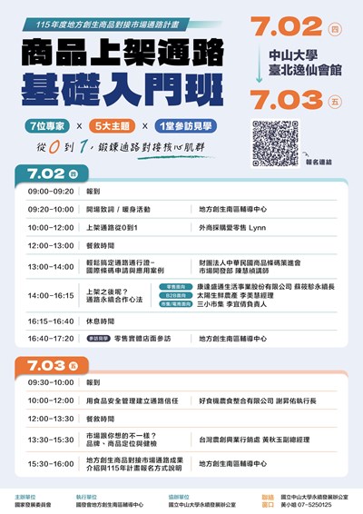 商品上架通路基礎入門班