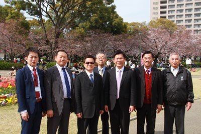 參訪鶴舞公園賞櫻名所