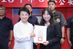 市長表揚臺中市成功攔阻詐騙案件有功人員
