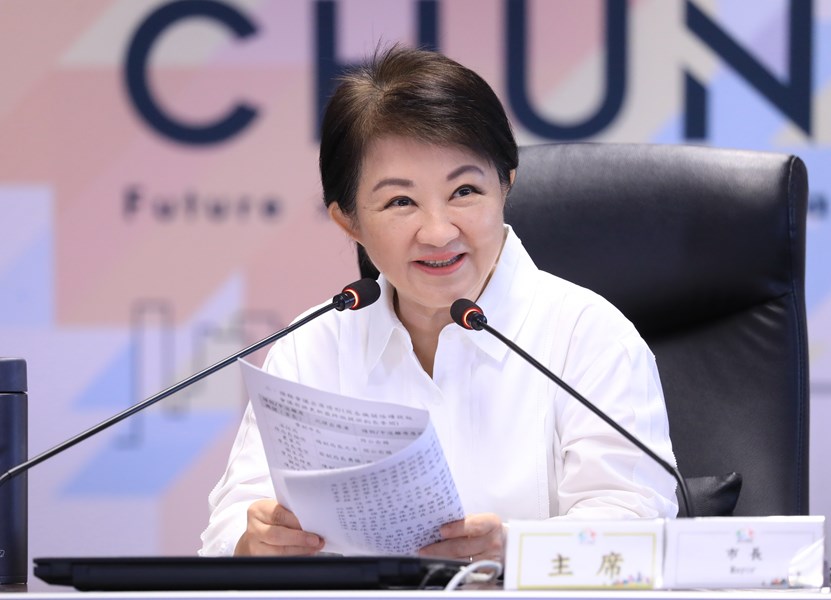 盧秀燕市長主持市政會議--TSAI (1)