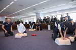 中市府首長主管齊上CPR+AED課程 全員挑戰急救認證