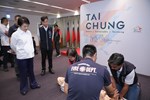 中市府首長主管齊上CPR+AED課程 全員挑戰急救認證