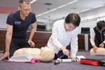 中市府首長主管齊上CPR+AED課程 全員挑戰急救認證