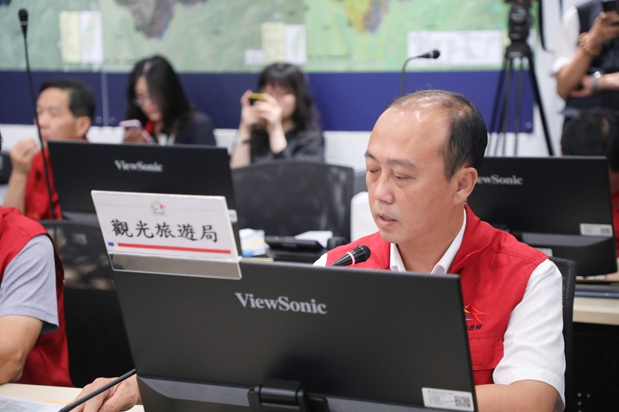 巴威颱風風災災害應變中心一級開設第二次工作會報