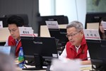 巴威颱風災害應變中心一級開設第三次工作會報(視訊會議)