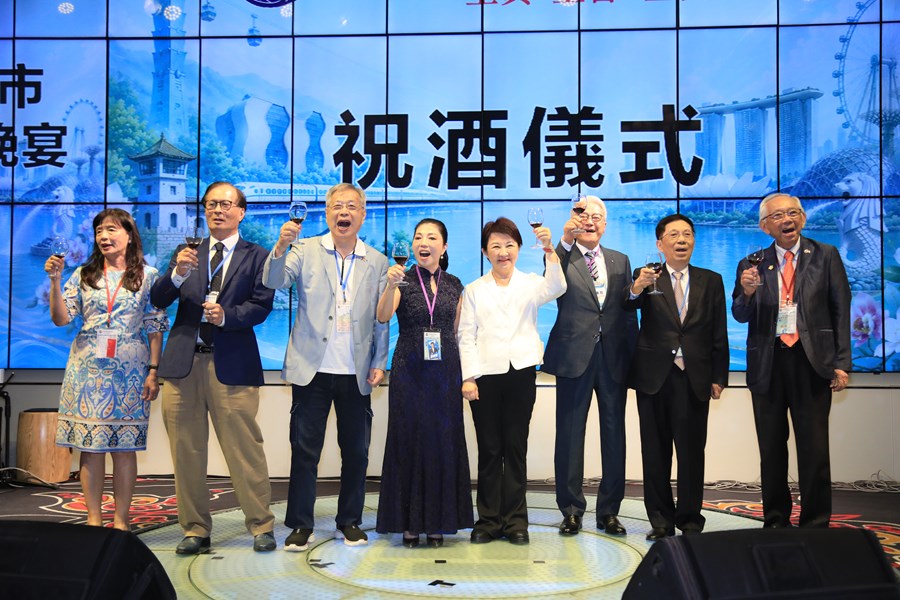 亞洲台灣商會聯合總會第33屆第三次理監事聯席會-台中市政府歡迎晚宴--TSAI (10)