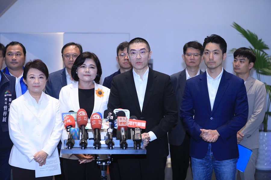 台北市長蔣萬安、雲林縣長張麗善、基隆市長謝國樑三首長針對中聯毒油案拜會盧秀燕市長--TSAI (6)