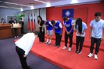 頒獎--表揚本市選手參加  2026亞洲單人女子標準舞--登山車-與U17角力  等錦標賽成績優異
