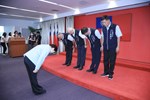 頒獎--表揚本府一級機關正副首長-區長服務滿40年以上人員