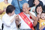 台中市115年度模範父親與市長有約合照活動