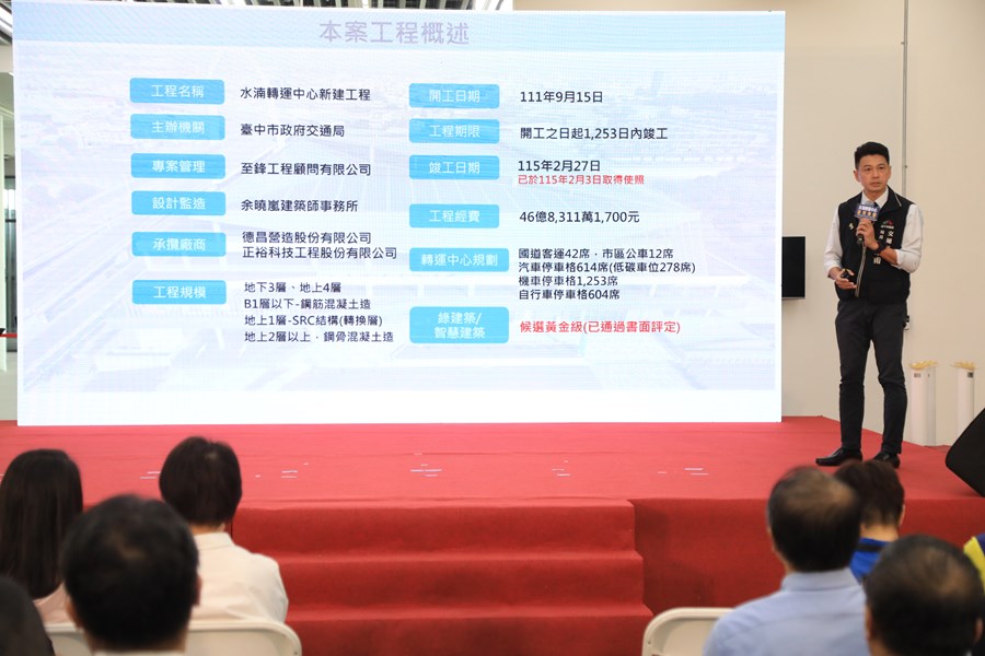 水湳轉運中心啟用典禮--TSAI (24)