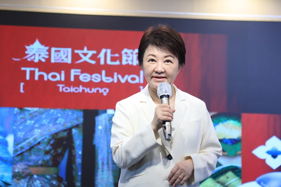 台中市長盧秀燕出席2026泰國文化節台中場記者會---TSAI  (1)