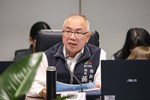 消防局長說明沙德爾颱風的動態局本是因應作為