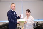 駐台北韓國代表部黃載皓代表一行蒞府拜會盧市長---TSAI (1)