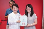 市長表揚榮獲中華民國第66屆中小學科學展覽會第一名的優秀師生
