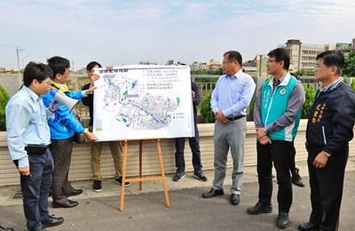 視察台中都會區大眾捷運系統藍線沙鹿終點站