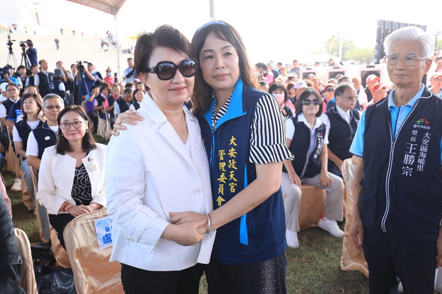 2026台中海洋觀光季開幕 -「大安港媽祖雕像」落成--TSAI (7)