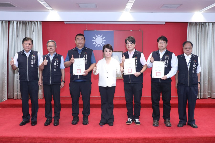 市長表揚榮獲內政部國土署「2026馬路好行評選活動」的優秀人員