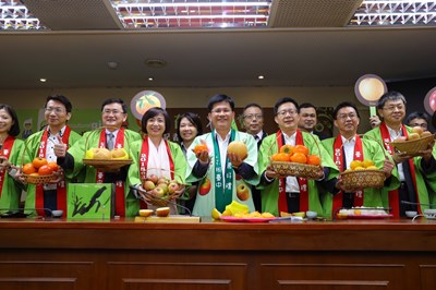 梨山蜜蘋果及甜柿行銷記者會