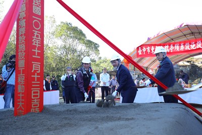 東勢白鶴亭動土典禮